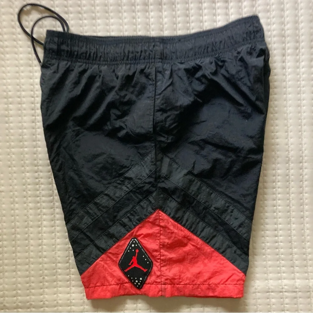 Nike Air Jordan Legacy Infrared Nylon Athletic Shorts Mens Large 8” Pockets - Picture 4 of 10